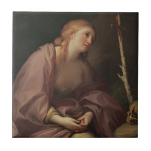 Azulejo Penitent Magdalena el   c.1765 (aceite en lona)