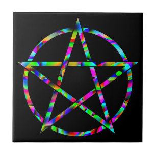 Azulejo Pentagram colorido