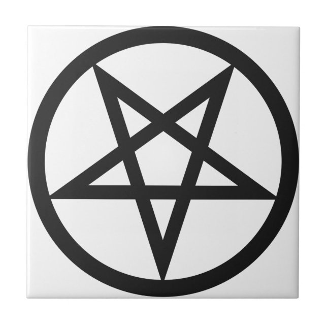 Azulejo Pentagram intrépido (Frente)
