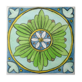Azulejo Pequeña cerámica de inspiración sicilia "Mozia"