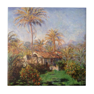 Azulejo Pequeña granja rural en Bordighera, por Claude Mon