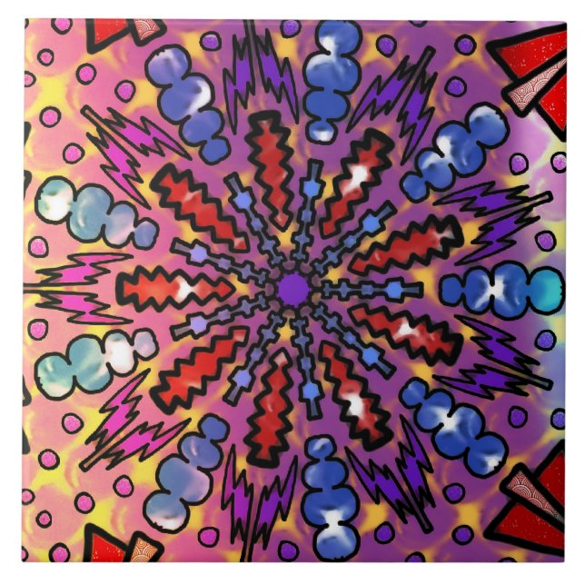 Azulejo Perforado (Frente)