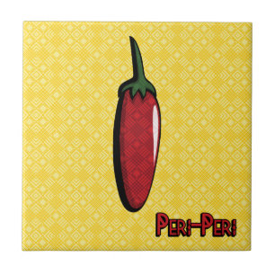 Azulejo Peri-Peri Chili Pepper Tile