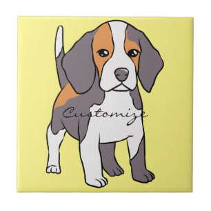 Azulejo Perro Beagle Cute Rama Thunder_Cove
