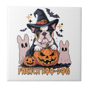 Azulejo Perro Boo Francés Perrito Francés Lindo Diseño de