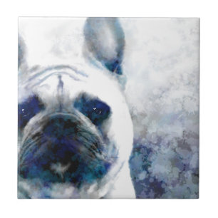 Azulejo Perro Bulldog francés 159