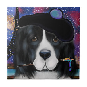 Azulejo Perro Terranova