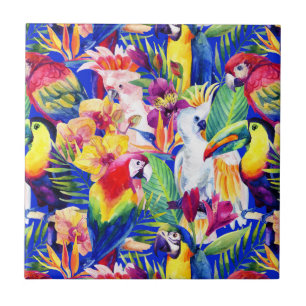 Azulejo Perros de color agua