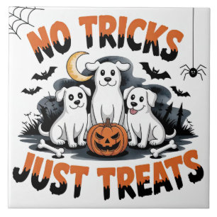 Azulejo Perros fantasma fantasmagóricos   Diseño de perros