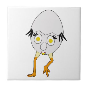 Azulejo Personaje de huevo extravagante de RG y RA Diseño