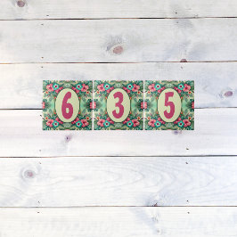 Azulejo Personalizable Brillante Tropical