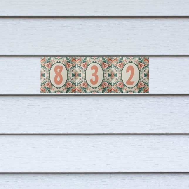 Azulejo Personalizable floral de campo (Subido por el creador)
