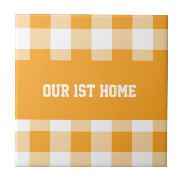 Azulejo Personalizable fresco decoración casera (Frente)