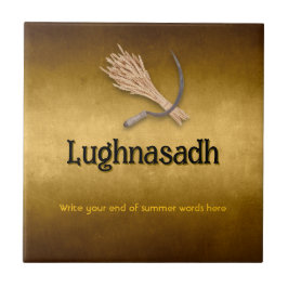 Azulejo Personalizable Lughnasadh Ceramic Tile