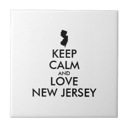 Azulejo Personalizable MANTENER LA CALMA Y AMAR A NUEVA JE