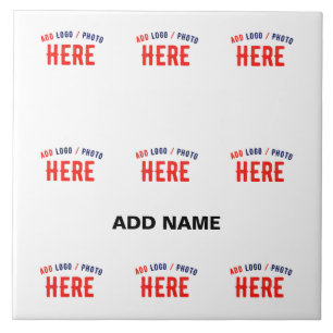 AZULEJO PERSONALIZABLE MODERNO ESTILO BLANCO VERIFICADO MA