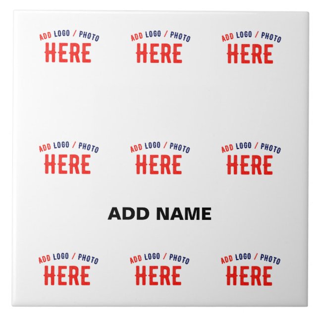 AZULEJO PERSONALIZABLE MODERNO ESTILO BLANCO VERIFICADO MA (Frente)