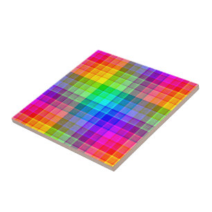 Azulejo Personalizado con placa arco iris