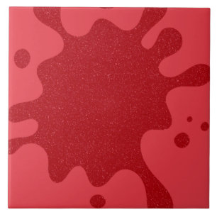Azulejo Personalizado de espoleta roja de tomate Tile cerá
