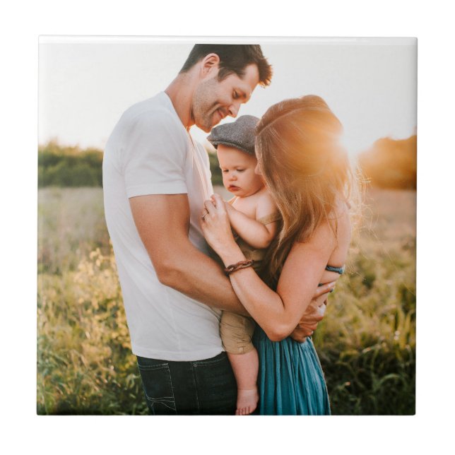 Azulejo Personalizado fotográfico familiar completo person (Frente)