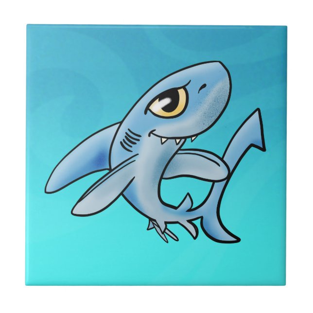 Azulejo Personalizado Shark (Frente)