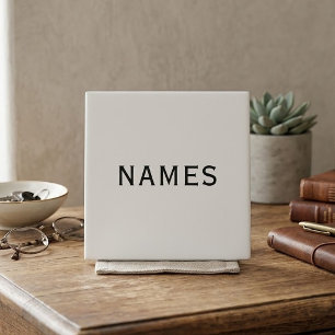 Azulejo Personalizados con Apellido o Apodo en Ellos