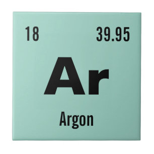 Azulejo Personalizar de este elemento de química