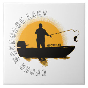 Azulejo Pesca en Lago Michigan