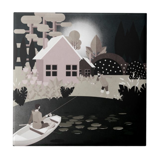 Azulejo Pescadores (Frente)