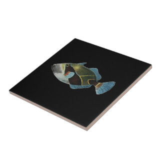 Azulejo Pescados hawaianos del estado -