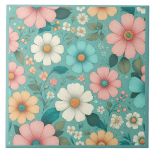Azulejo Pétalos de Pastel