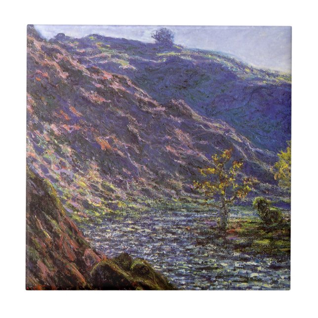 Azulejo Petite Creuse, Luz solar de Claude Monet (Frente)