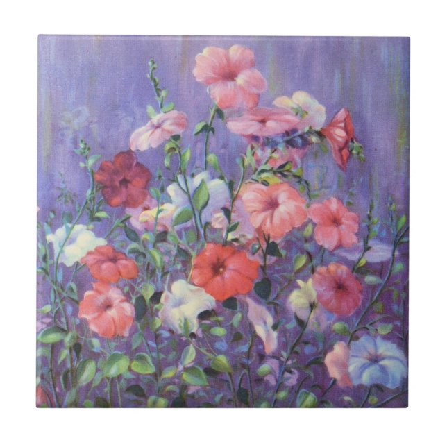 Azulejo Petunia de Cargill, 1937 (Frente)