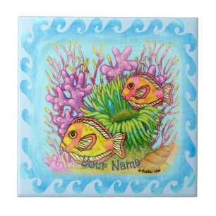 Azulejo Pez de buceo