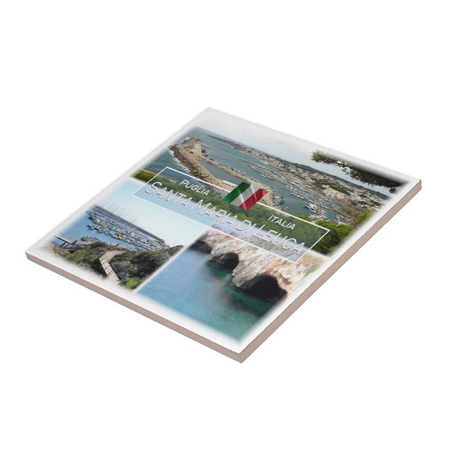 Azulejo PGL003 SANTA MARIA DI LEUCA, Apulia, (Lado)