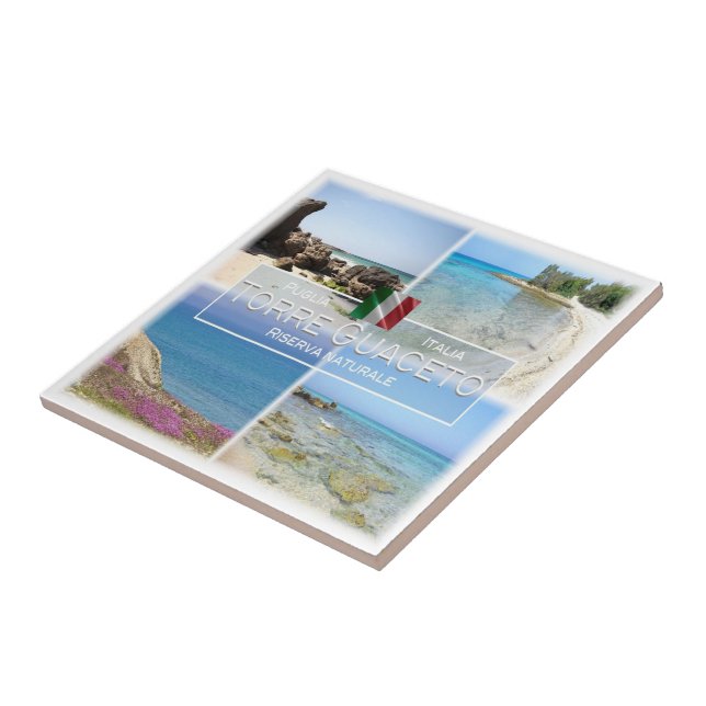 Azulejo PGL009 TORRE GUACETO, Apulia, Italia, (Lado)