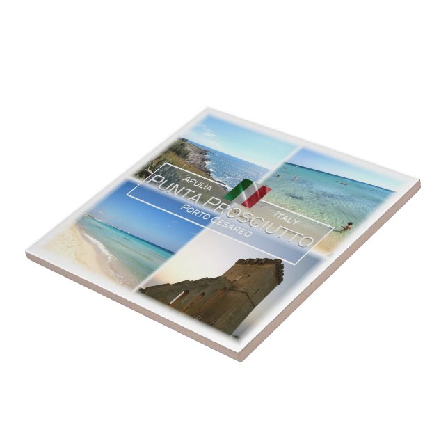 Azulejo PGL022 PUNTA PROSCIUTTO, Apulia, (Lado)