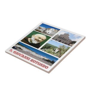 Azulejo PGL037 SAN GIOVANNI ROTONDO, Mosaic,