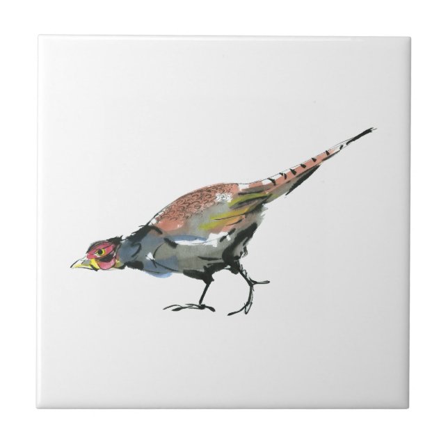 Azulejo Pheasant (Frente)