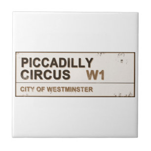 Azulejo Piccadilly Circus London - Vintage