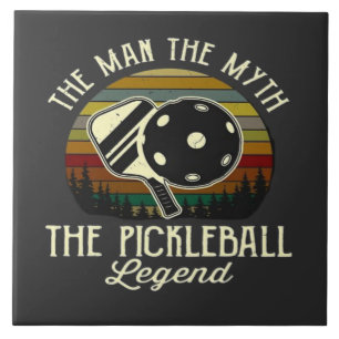 Azulejo Pickleball- El hombre, El mito, La leyenda 
