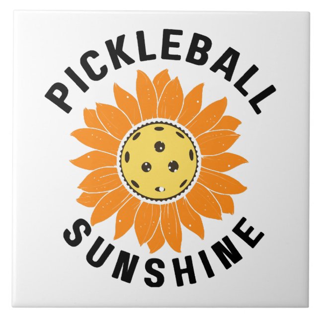 Azulejo Pickleball sol (Frente)