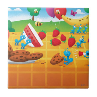 Azulejo Picnic de verano