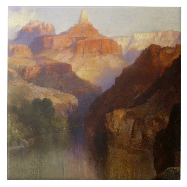 Azulejo Pico Zoraster (Gran Cañón de Arizona, EE.UU.) (Frente)