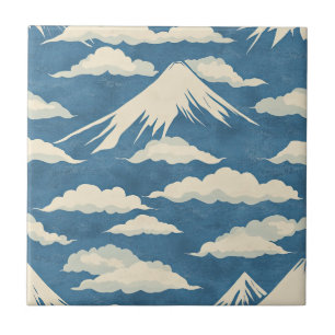 Azulejo Picos Majestuosos - Montaña para Amantes de la Nat