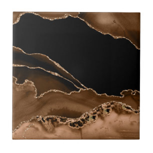 Azulejo Piedra contemporánea de acero mareado en el desie