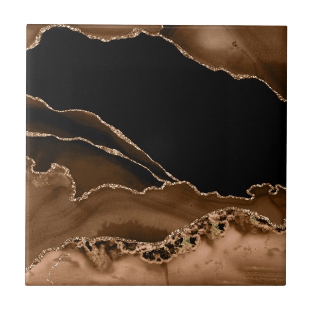 Azulejo Piedra contemporánea de acero mareado en el desier (Frente)