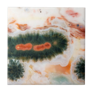Azulejo Piedra de jasper oceánico encontrada en Madagascar