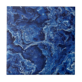 Azulejo Piedra De Mármol Azul Elegante Elegante