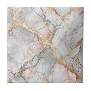 Azulejo Piedra de mármol blanco real y arte de patrón de v